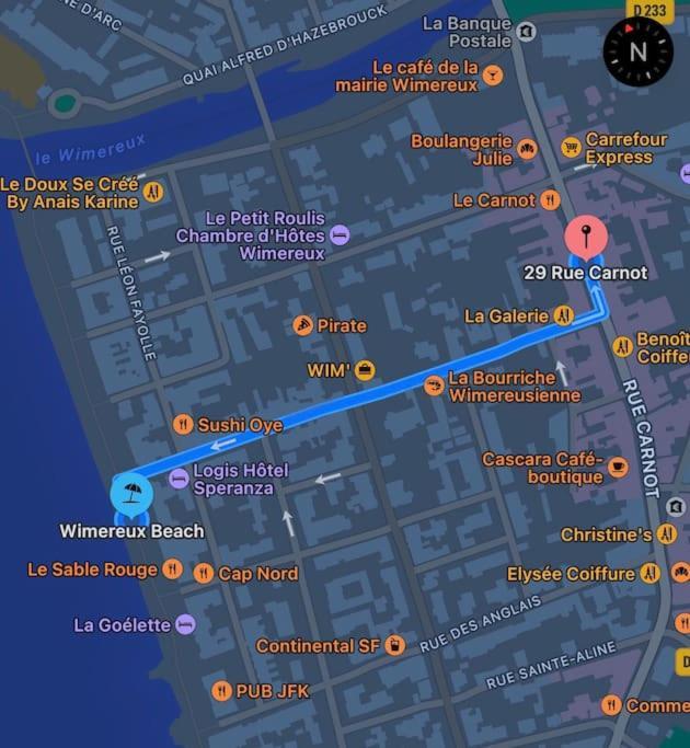 Retour De Plage Wimereux Exteriér fotografie
